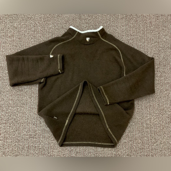 Men’s XL Kuhl Afpaca Stovepipe Rollneck Fleece Hybrid Sweater Midlayer - Picture 13 of 14